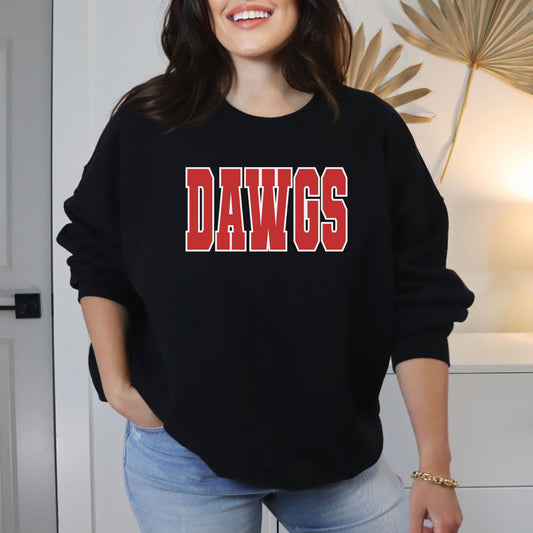 Dawgs Red White Spangle
