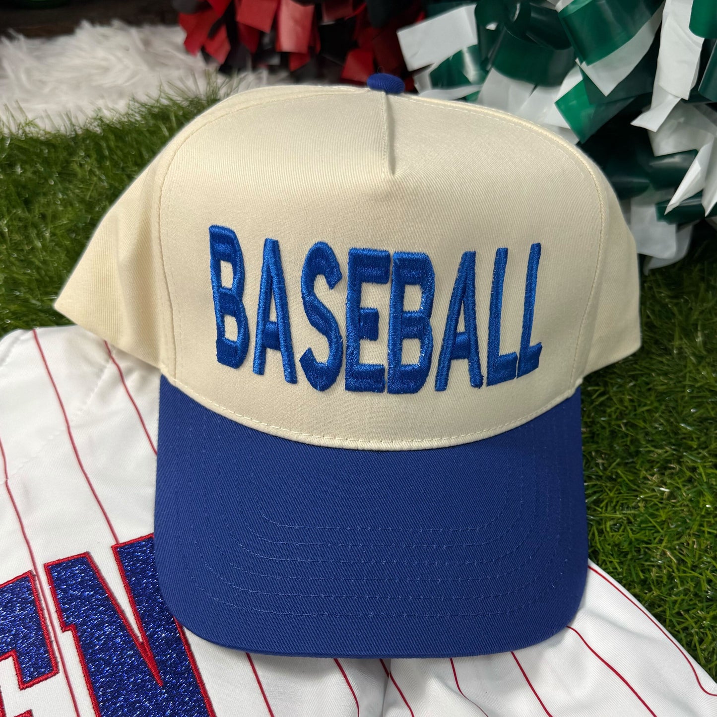 Custom Embroidered Color Block Hat