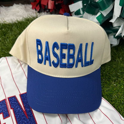 Custom Embroidered Color Block Hat