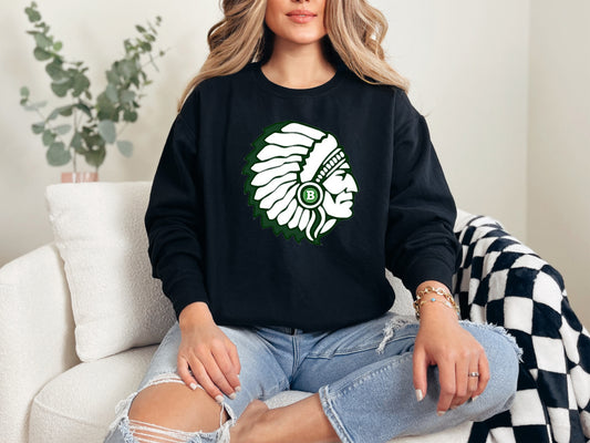 Indian Head Green White