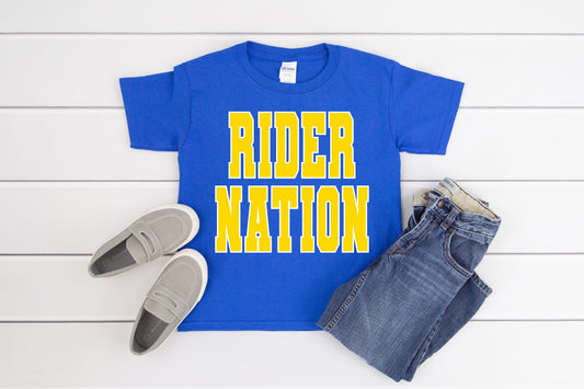 Rider Nation - Gold / Royal