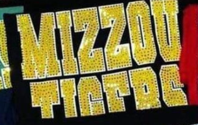 Mizzou Tigers Spangle