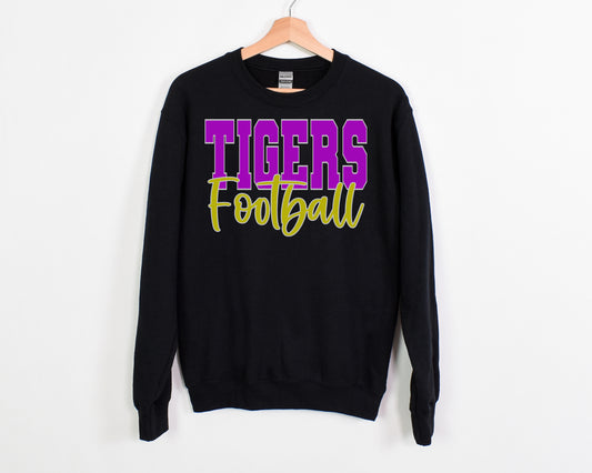Tigers Black / Purple - Gold