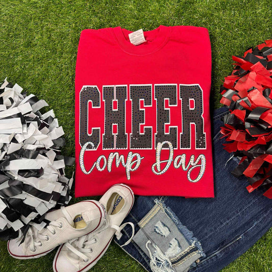 Cheer Comp Day Spangle Tee