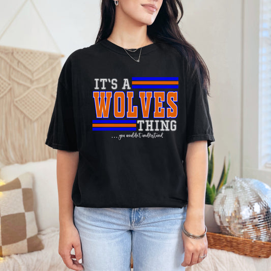 Its a Wolves Thing Spangle