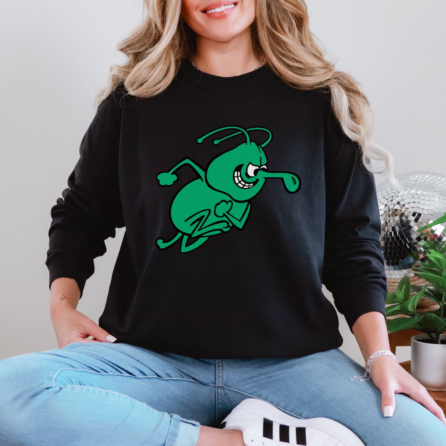 Green Weevil Logo Spangle