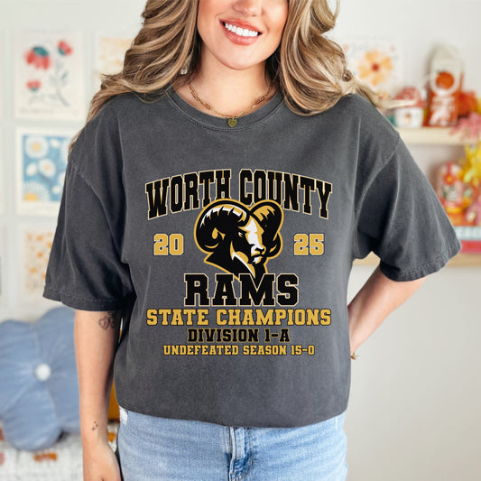 Worth County Champs NO SPANGLE