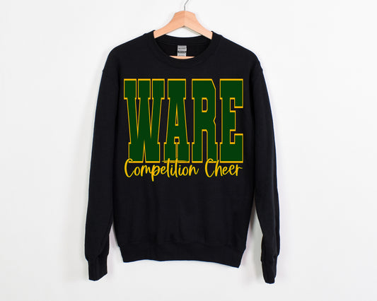 WARE Comp Cheer Green / Gold