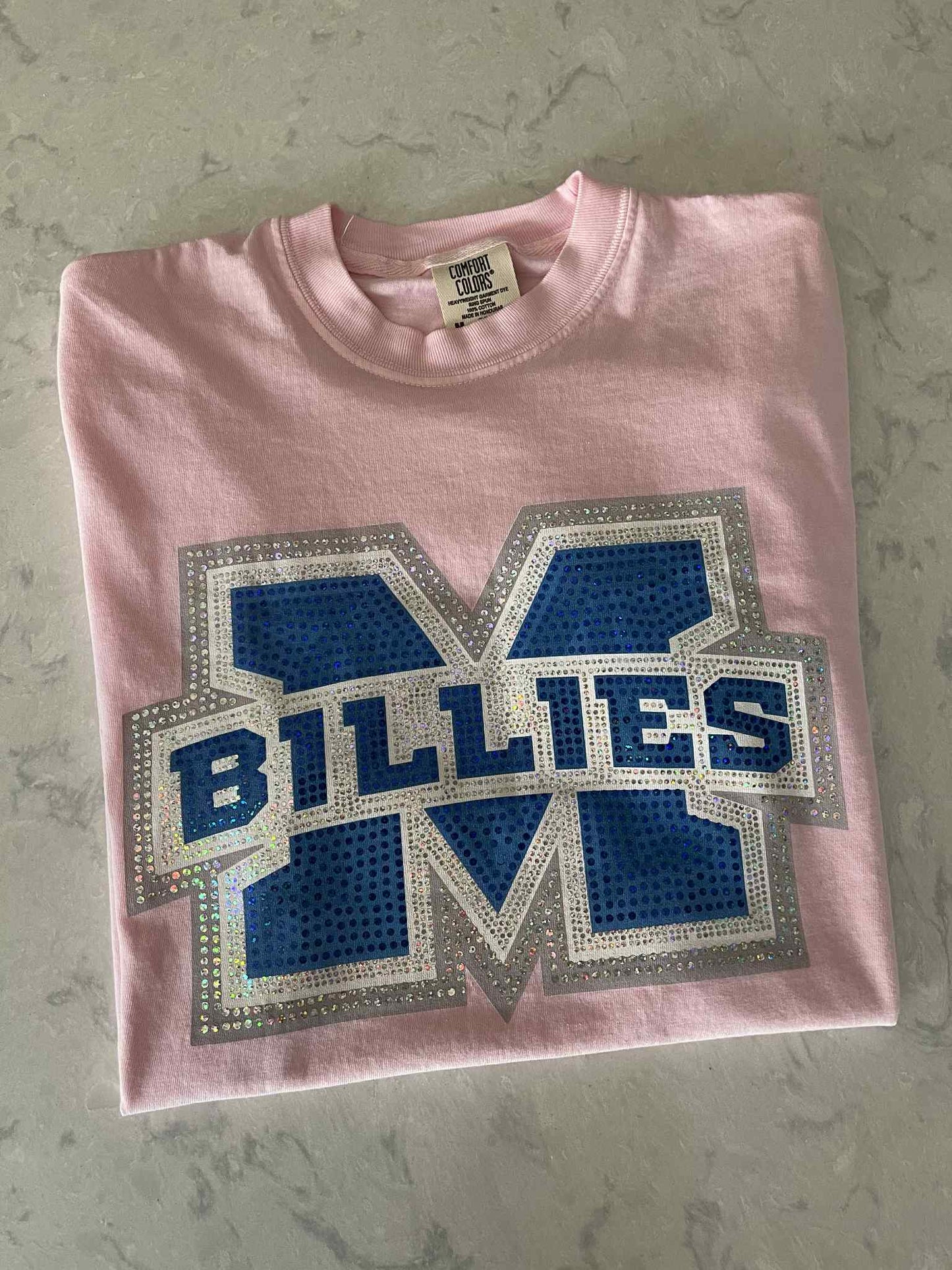 M Billies Logo Spangle