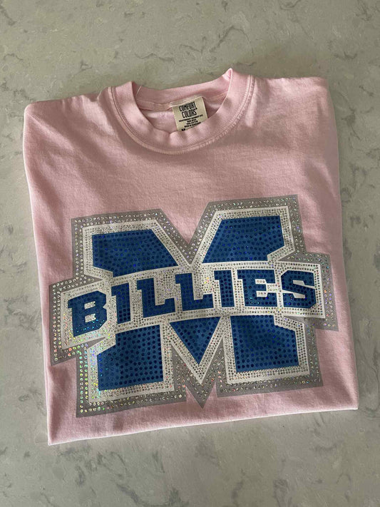 M Billies Logo Spangle