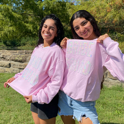 Bride Squad Spangle Fleece