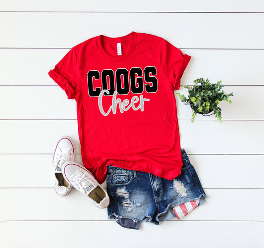 COOGS Cheer - Red / Black