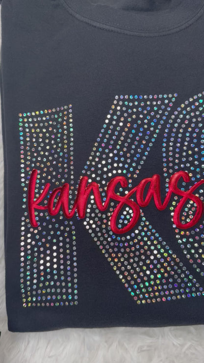 KC Spangle Tee Bling