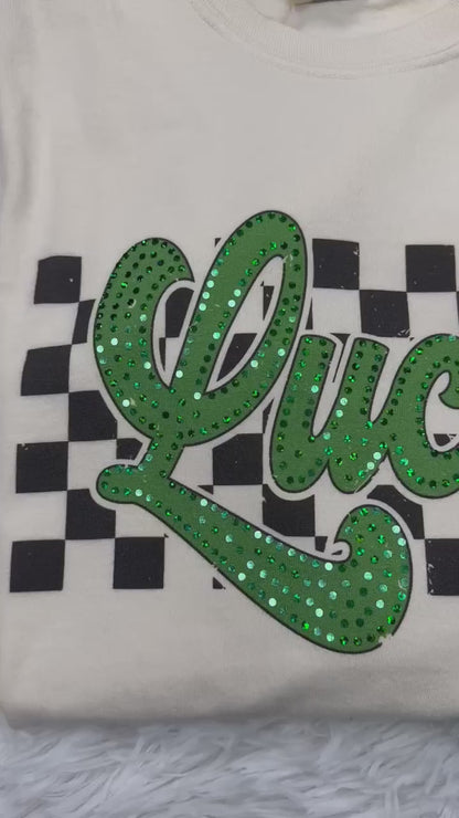 Retro Checkered Lucky