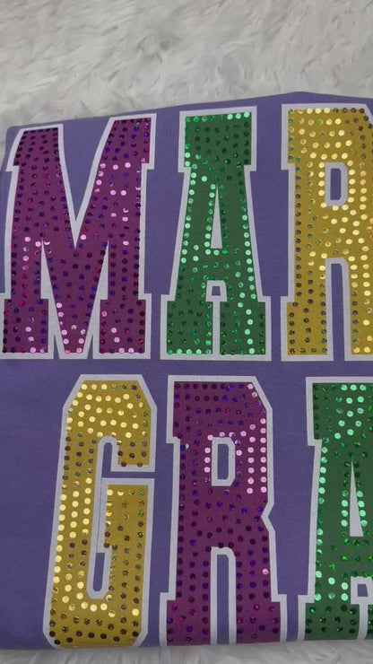 Mardi Gras Spangle Tee
