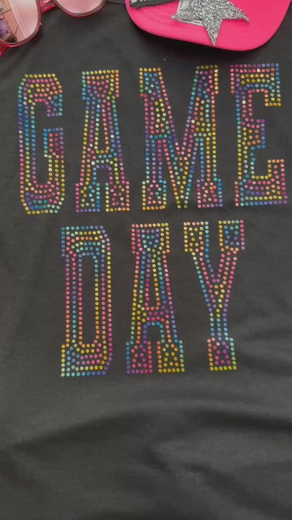 Game Day Rainbow Spangle
