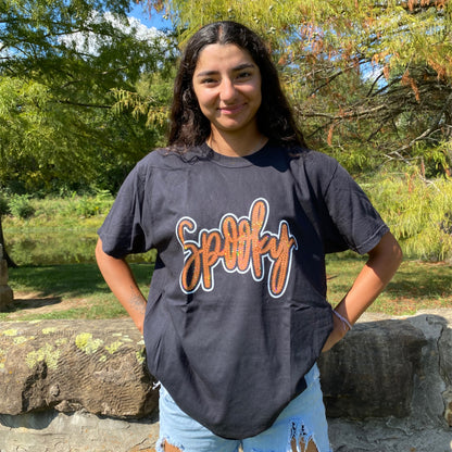 Spooky Halloween Spangle Tee